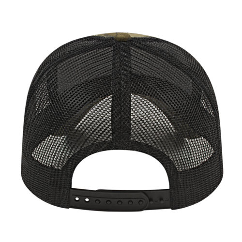 Camouflage Trucker Hat with Mesh Panel